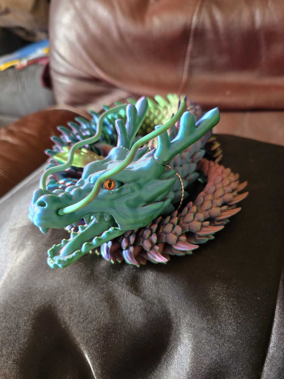 FidgetPet: Dragon with Articulated Jaw 36"