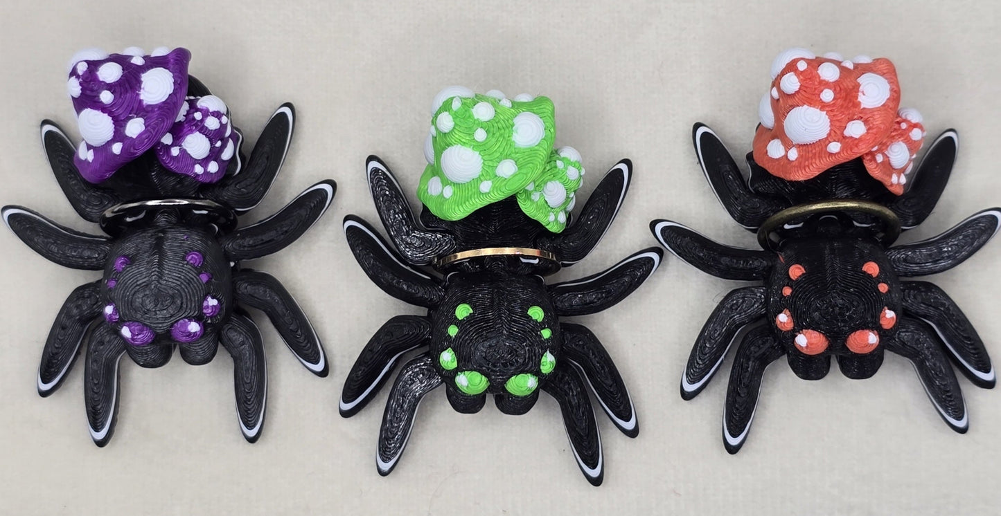 FidgetPet: Mushroom Jumping Spider, Small