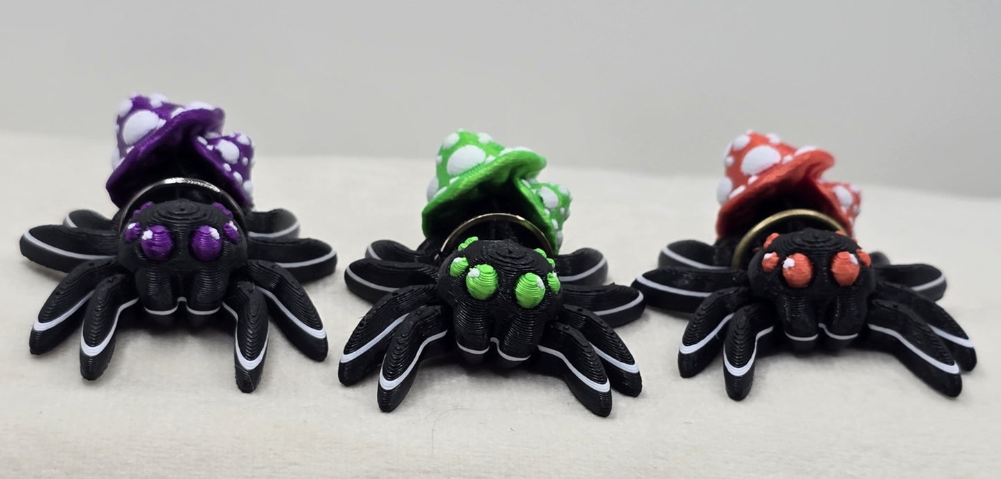 FidgetPet: Mushroom Jumping Spider, Small