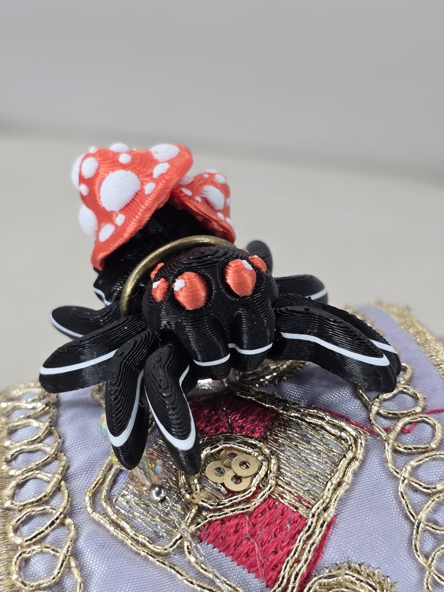 FidgetPet: Mushroom Jumping Spider, Small