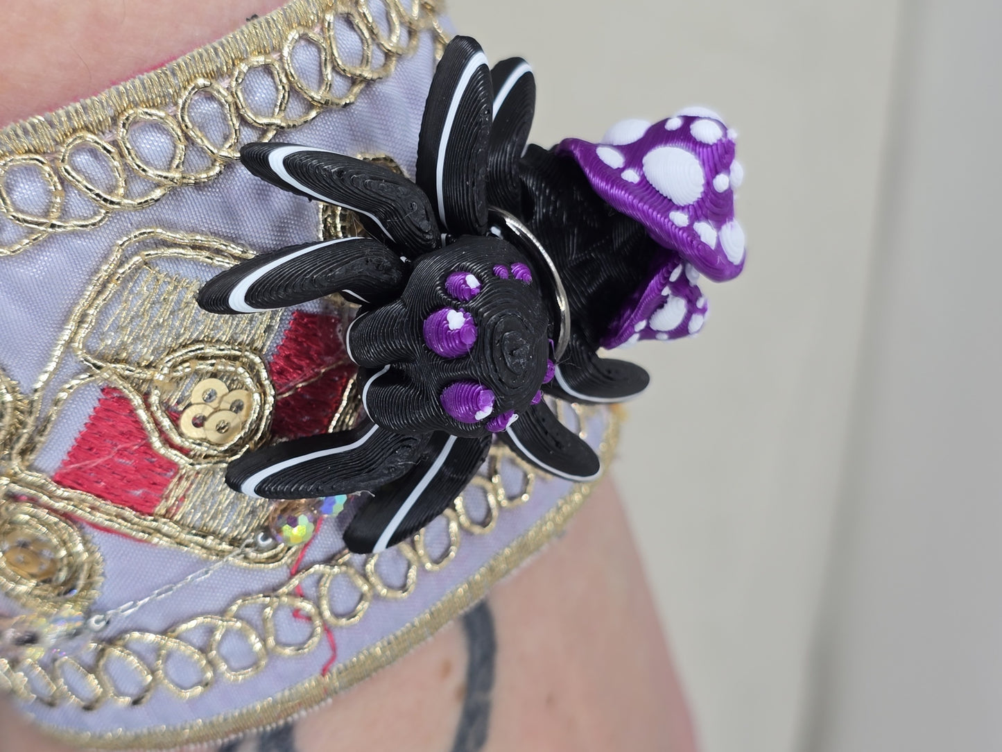 FidgetPet: Mushroom Jumping Spider, Small