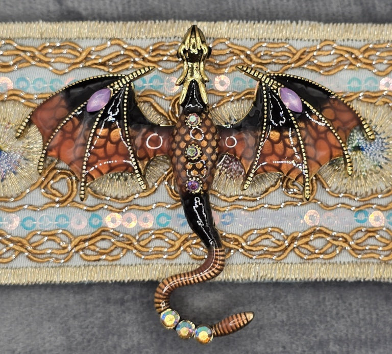 Brooch: Dragon A